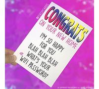 Congrats New Home Funny Card Moving Home Card First Home Happy New Home Housewarming Card New Home New House Moving Home Moving House PC238