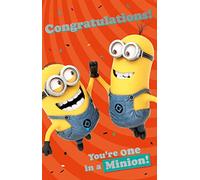 Congratualtions Card, Minions Congratulations Card, Congrats Card, Well Done Card, you Did It Card