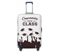 Congratulation New Class Travel Luggage Covers - Elasticity Suitcase Covers Protector for Luggage 18-32 Inch