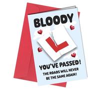 Congratulation on passing driving test card #1833