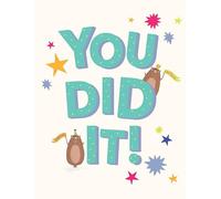 Congratulations Card, You did it Congrats - 8 x 6 inches - Regal Publishing