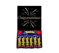 Congratulations Chocolate Couples Gift Present Hamper Sweet Box New Job, New Home, New Baby, Exams (Twirl)