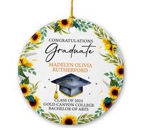 Congratulations Graduate Tree Decorations Beautiful Christmas Tree Hanging Ornament Unique Christmas Decorations For Kitchen Party Home Decor
