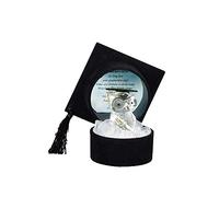 Congratulations Graduation Gift Box Ornaments With Crystal Glass Figurine and Memorable Poem, Perfect Present for University, College, and School Graduates. Special Packaging (Graduation Box Owl)