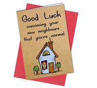 Congratulations House-Warming Card - New Home - moving House Card - HUMOUR Funny Rude #1077