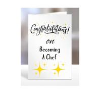 Congratulations on Becoming a chef Card, Gifts for Men or Women, Presents for Christmas, Greetings Card, Him, Her, Female, Male, A5-113_29