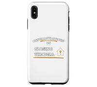 Congratulations On Closing The Deal Case for iPhone XS Max