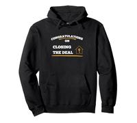 Congratulations On Closing The Deal Pullover Hoodie