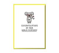 Congratulations On Your Koala-fications! Funny Exam, Graduation, You Passed Card