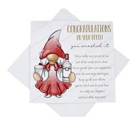 Congratulations On Your University Offer Card, Congrats On Your Uni Place Card with Poem Verse for Him Her, Gonk Alcohol