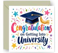 Congratulations or Well Done Card for University
