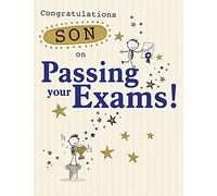 Congratulations Son on Passing Your Exams Card
