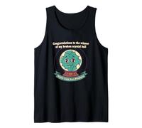 Congratulations to The Winner of My Broken Crystal Ball Tank Top