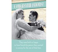 Congratulations Wedding Day Card, Funny Wedding Greeting Card, Emotional Rescue Wedding, Greetings Card, Congratulations Wedding Day Cards, Wedding Day Cards, 159x235mm