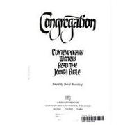 Congregation: Contemporary Writers Read the Jewish Bible