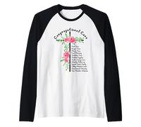 Congregational Care Christian Raglan Baseball Tee