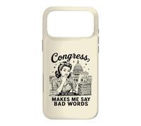 Congress Makes Me Say Bad Words Political Humor Case for iPhone 17 Pro Max