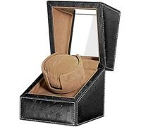 CONGRUI Automatic Watch Winder Box With Silent Motor, 5 Rotation Modes For Most Wrist Watches, Storage Display Case