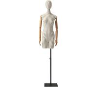 CONGRUI Dress Forms Tailors Dummy Female Sewing Dressmakers Dummies Body Form with Black