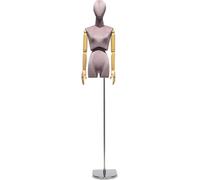 CONGRUI Female Retail Mannequins with Adjustable Height Ranging From 83 96 Inches Detachable for Tailor Shops Clothing Store(Pink)