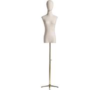 CONGRUI Mannequin Display Stand Female Tailors Dummies Torso Body Dress Form Busts For Dummy Model Clothing(A,L)