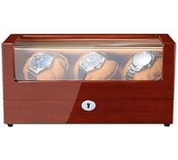 CONGRUI Storage Box Watch Winders 5 Mode and Mute Rotating Multi-positional Boxes Winder Display(B)