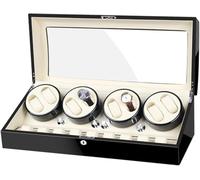 CONGRUI Watch Box Automatic Winder Paint Exterior Women Men Watches Winde Accessories