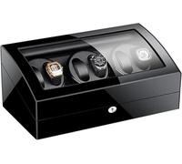 CONGRUI Watch Box Automatic Winder Wooden Paint Exterior Extremely Silent Motor Accessories