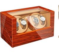 CONGRUI Watch Box Winder Automatic Wooden Finish Motor Mode Lady Man Watches Accessories Case