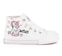 Conguitos Women's Corona Low-Top Sneakers, Blanco, 3 UK