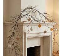 CONGZHANHH 118" Fake Tree Willow Leaves Branches Twig Garland Hanging Decor