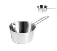 Conical Casserole HOME Stainless Steel Ecopoint 1 Handle 12 Cm