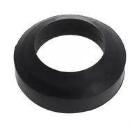Conical Donut-Shaped Rubber Pan Seal Washer for Toilet Cistern-to-Pan Connection, 55mm Valve Hole, Soft Flexible Toilet Tank to Bowl Seal