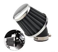 Conical Dual-Layer Steel Mesh Air Filter for Motorcycle - 45mm Inner Diameter, Fits For Honda & Dirt Bikes, Carburetor Engine Inlet Replacement