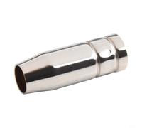 Conical Gas Nozzle Consumables for MIG/MAG Welding - Chrome-Plated Brass Shroud Nozzles Compatible with 25AK & MB25 Welding Torches, 6-Pack