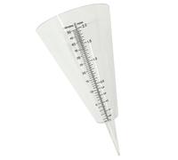 Conical Rain Gauge with Scale Plastic Outdoor Measuring Cup