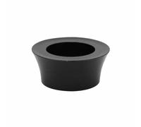 Conical spacer for mountain bike Ergotec black-sand aluminum for 1 1-8 fork tube
