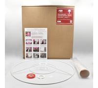 Conical Table Lamp Lampshade Making Kit - Tapered Circle Shape DIY Shade Made in The UK by Needcraft - Use with Fabric, Textile, Wallpaper of Choice (White, 45cm)