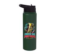 Conical Unbothered Tuba Musician Stainless Steel Insulated Water Bottle