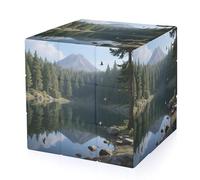 Coniferous Forest, Crater Lake Magic Cube,The Original 3x3 Cube,Speed Cube Problem-Solving Brain Teaser,Easy Turning Sensory Puzzle Toy,Sensory Stress Relief Form Fidget Toys