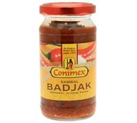 Conimex Sambal Badjak, Baked & Spicy Hot Chili Paste, 200g