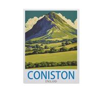 Coniston England，Jigsaw Puzzles 1000 Pieces for Adults, Classic Puzzle Kids Puzzle Challenging and Difficult Puzzles for Adults and Teens（50x70cm）-FC94
