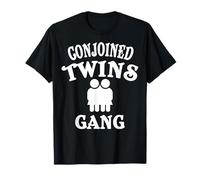 Conjoined Twin Apparel | Cute Funny Twins Design T-Shirt