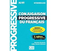 Conjugaison Progressive du français - Niveau intermédiaire - Version sans CD - 9782090398441 - front cover: Avec 450 exercices