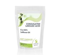 Conjugated Linoleic Acid 1000mg CLA 80% 180 Soft Capsules - Choose Your Packet Size - LetterBox Friendly UK Fast Delivery -