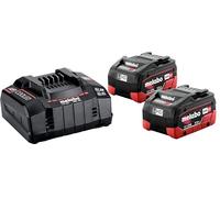 Metabo 685122380 18v Basic Set Inc 2x 5.5Ah LiHD Batteries & 1x ASC 145 Charger