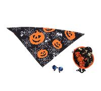 Conjunto de disfraz de mascota de Halloween, accesorios bonitos para perros y gatos, decoraciones de Halloween para mascotas, accesorio para fotografía de fiesta de Halloween,