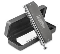 Conjurer Chromatic Harmonica 12 Hole Advanced A Key Mouth Organ for Professionals Beginners Adults as Gift
