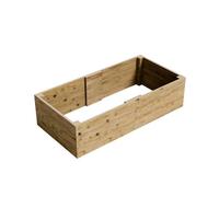 Conka Garden - Wooden Raised Bed Kit - Large Garden Planters for Vegetables, Herbs, Flowers - Start Growing Plants Earlier & Better - Durable & Resistant FSC Treated Timber 90cm L x 180cm W x 46cm H