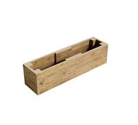 Conka Garden - Wooden Raised Bed Kit - Large Garden Planters for Vegetables, Herbs, Flowers - Start Growing Plants Earlier & Better - Durable & Resistant FSC Treated Timber 30cm L x 120cm W x 30cm H